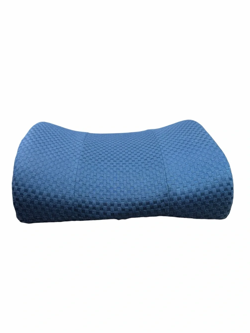 Therapist's Choice Blue Memory Foam Contoured Lumbar Support Pillow